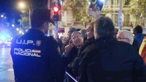 Ferraz Vive Una De Las Protestas Con Menor Afluencia De Manifestantes