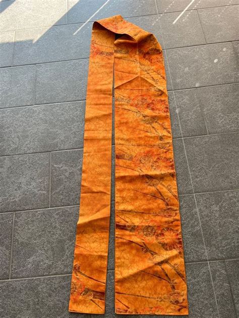 Obi G Rtel Zum Kimono Orange Kaufen Auf Ricardo