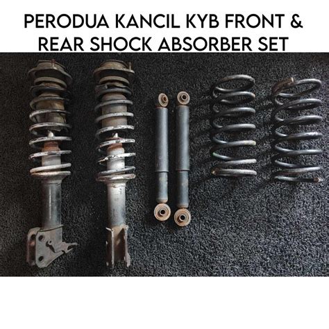 Perodua Kancil KYB Front Rear Shock Absorber Set Suspension Coil