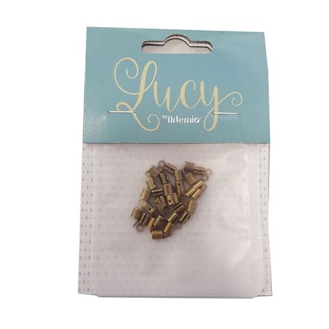 30 Embouts Cordon En Laiton 9mm Lucy Embouts De Finition