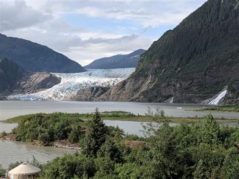 Mendenhall Glacier, Nugget Falls, Lake Mendenhall - Juneau, Alaska : r/alaska