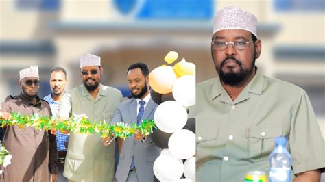 Madaxweynaha Jubaland Oo Xariga Ka Jaray Xarunta Cusub Ee Hayada