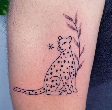 Stylish Cheetah Tattoos For Men And Women