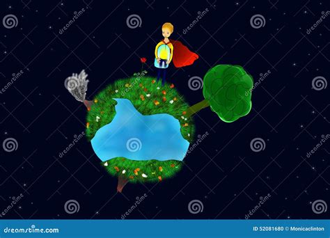 prince   planet stock illustration illustration  clip