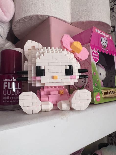 Sanrio Hello Kitty Sanrio Legos Anime Hello Kitty Building Etsy