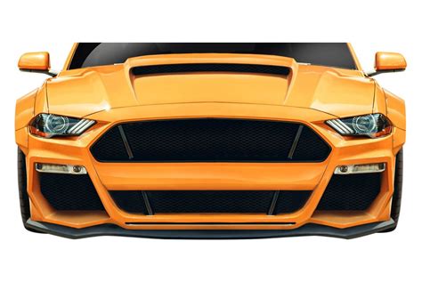 Duraflex® 115001 Grid Style Fiberglass Front Bumper Lip Under Air Dam Spoiler Unpainted