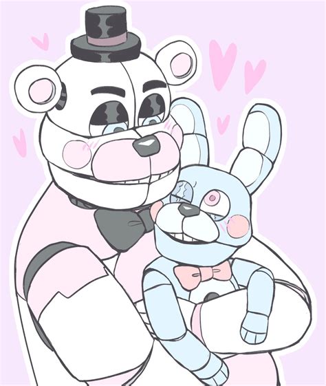 My Favorite Freddy X Bonnie Ship Or Fon Fon Art By Spaceandroids R