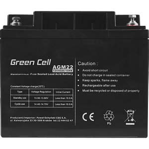 GC AGM22 40AH AGM Battery 12 V 40 Ah At Reichelt Elektronik