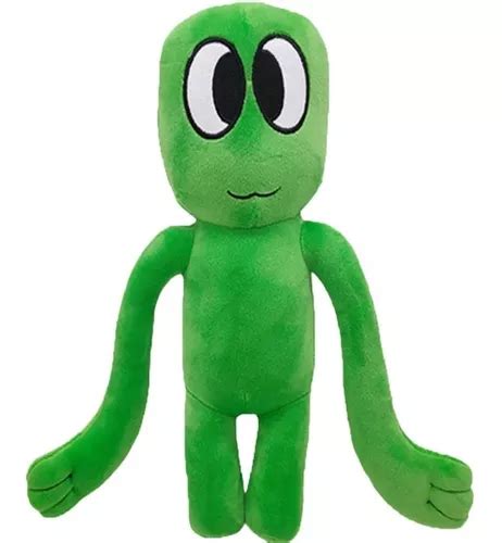 Muñecos de peluche verdes Roblox Rainbow Friends MercadoLibre