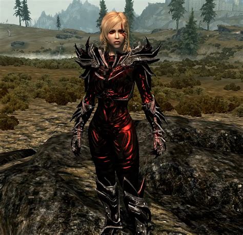 Re-texture of Daedric Female Armor Re-Imagined by Perraine at Skyrim ...