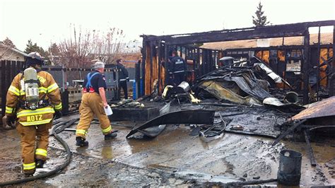 Six Buildings Damaged During Massive Garage Fire Ctv News