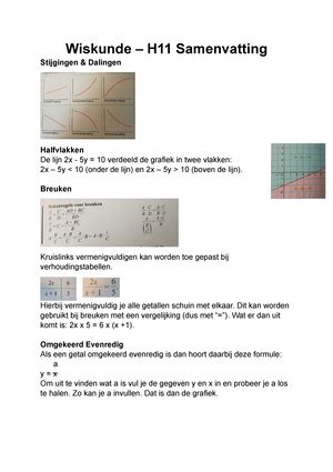 Uitwerkingen Oefentoets Hoofdstuk 11 Havo Wi A NOORDHOFF UITGEVERS