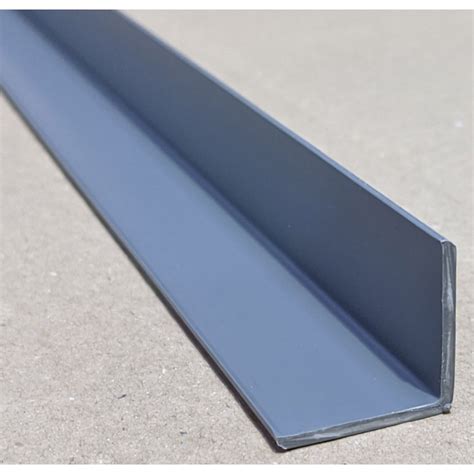 Trim Tex Grey 25mm X 25mm X 2 4m PVC Corner Guard 1 Length Profilestore