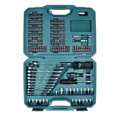 Handwerkzeuge Werkzeug Sets Makita Werkzeug Set 221 Tlg Chrom