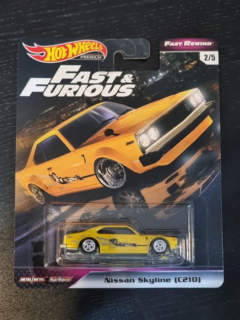 Hot Wheels Nissan Skyline C210 Hakosuka Fast Rewind Hobbies Toys Toys Games On Carousell