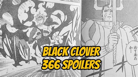 Black Clover Chapter Spoilers Youtube