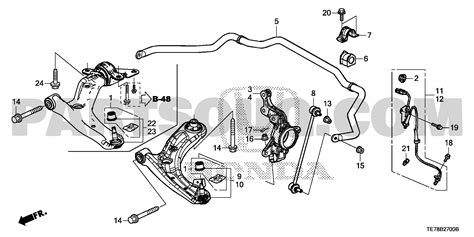 Steering Brake Suspension Honda Honda Mobilio General Te E