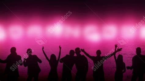 Gradient Fantasy Atmosphere Crowd Passion Fashion Powerpoint Background For Free Download