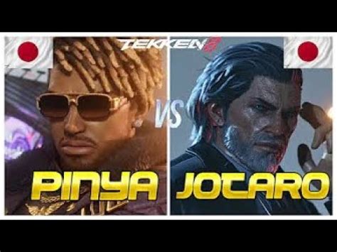 Tekken 8 PINYA Rank 1 Eddy Vs JYOTARO Victor Ultra High Level