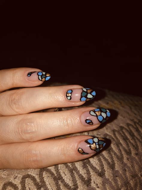 First Autumnal Nails Used Orly Rubber Base Coat And Nude Pink With Nails Inc R Nails