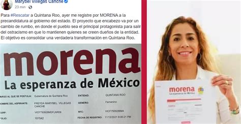 Marybel Villegas Se Registra Para La Contienda Interna De Morena