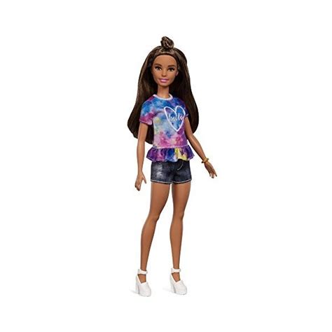 Barbie Fashionistas poupée mannequin 112 petite avec longs cheveux