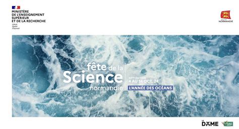 Fête de la Science 2024 Retenez la date ECHOSCIENCES Normandie