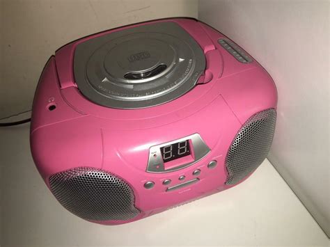 Pink CD/Radio player | in Ibstock, Leicestershire | Gumtree