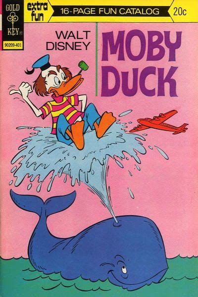 Walt Disney Moby Duck Comic Book Cover