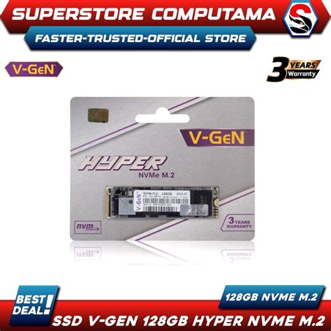 Jual SSD V Gen 128GB Hyper M 2 NVMe SSD VGen 128GB NVMe M 2 Shopee