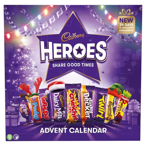 Amazon Cadbury Heroes Advent Calendar G Christmas Festive