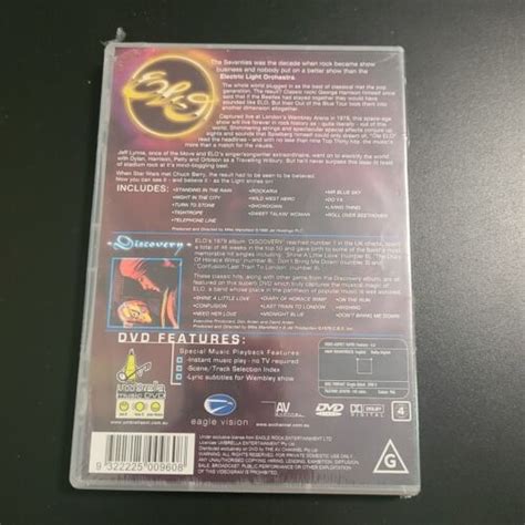 Electric Light Orchestra Live In Concert DVD 1978 For Sale Online