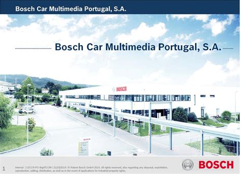 Bosch Car Multimedia Portugal, S.A. - PDF Free Download