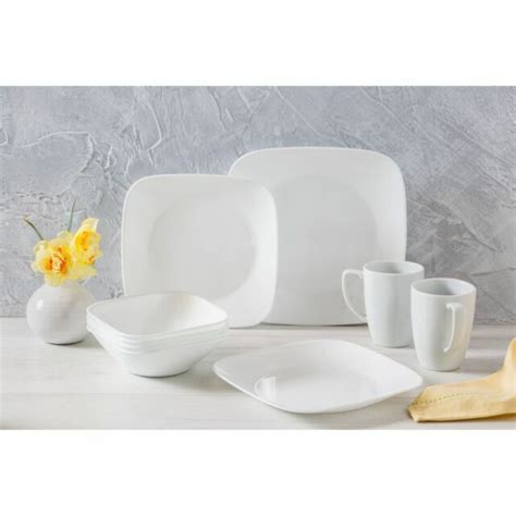 corelle square plates