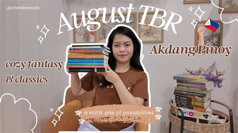 Cozy Fantasy Classics Akdang Pinoy Filipino Books August Tbr