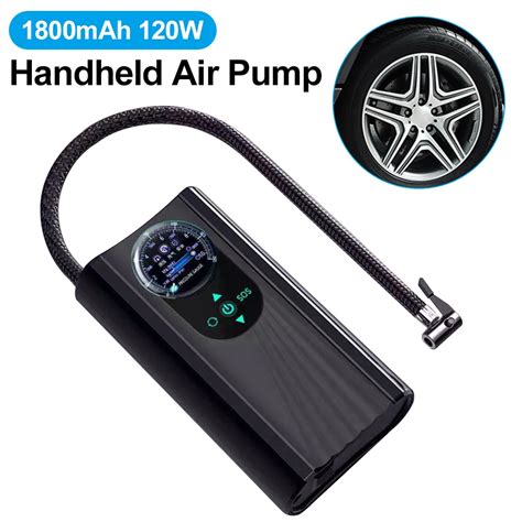 Car Air Compressor 120W 12V Air Pump Portable Tyre Inflator Electric