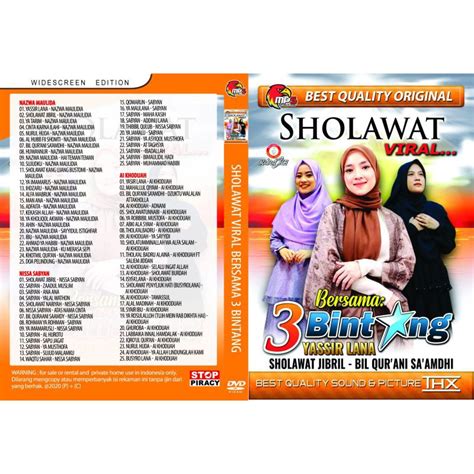 Jual Kaset Video Lagu Sholawat Terbaru Bersama Bintang Sholawat