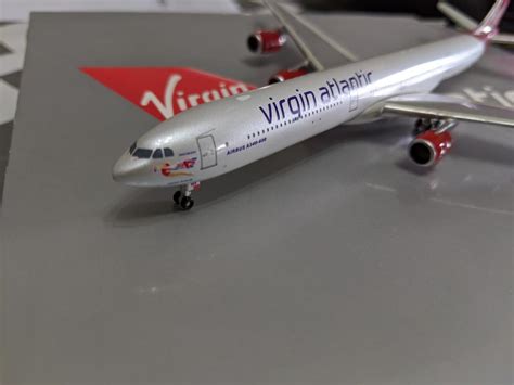 1 400 Gemini Jets Virgin Atlantic Airbus A340 600 G VSHY Hobbies