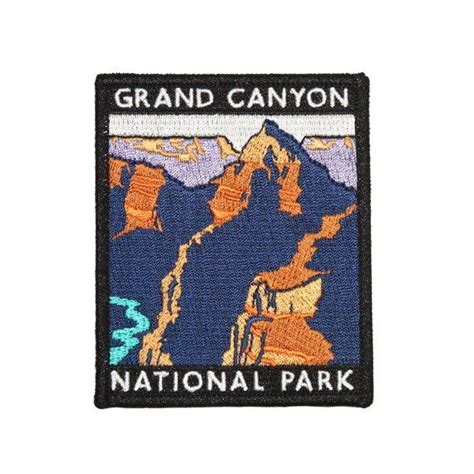 Official Grand Canyon National Park Souvenir Patch Arizona Etsy