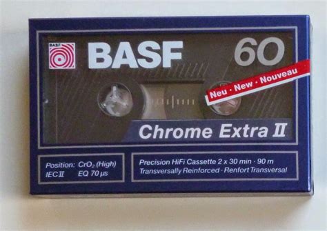 Musikkassetten : Musikkassetten : ON SALE: 4 BASF Audiokassetten / 3 ...