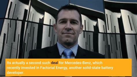 Solid State Batteries Mercedes Benz Invests In Prologium Youtube