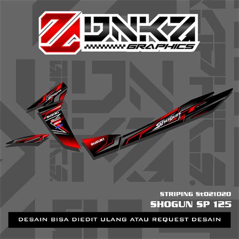 Jual Stiker Shogun Sp Decal Striping Shogun Sp St Dnkz