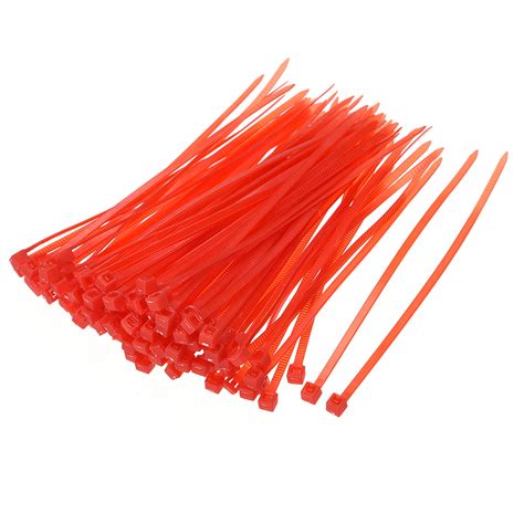 Nylon Cable Ties Inch Self Locking Zip Ties Inch Width Red