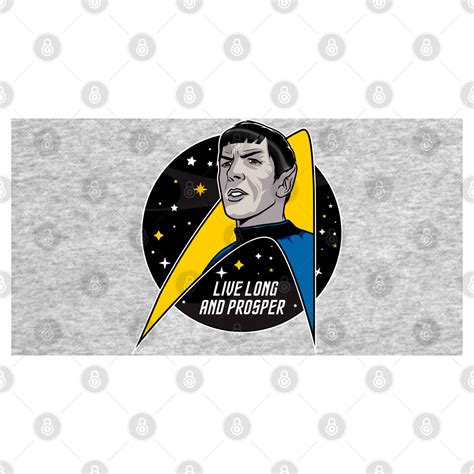 Live Long And Prosper Spock T Shirt Teepublic