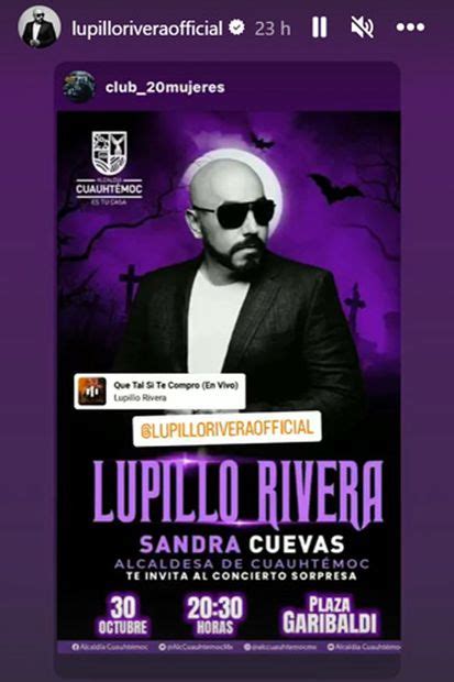 Lupillo Rivera Se Presentar Esta Noche En Garibalidi