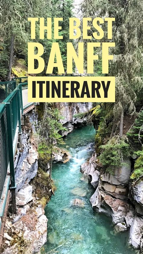 The Best Banff Itinerary For Spring And Early Summer Krystal Clear