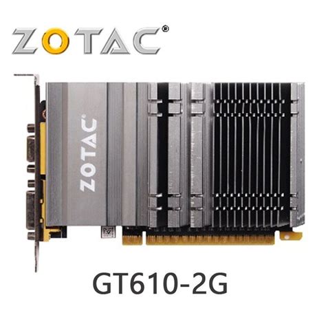 Видеокарта ZOTAC GeForce GT 610, 2 ГБ DDR3 - купить по низким ценам в ...