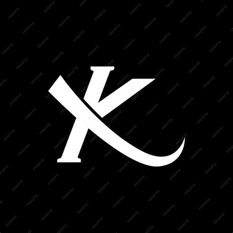 Diseño Del Logotipo De Las Letras K Vector Premium