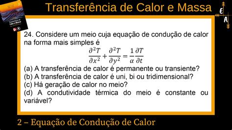 2 24 Equação de Condução de Calor YouTube