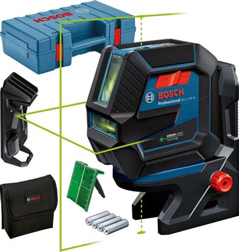 Bosch GCL 2 50 G Αυτορυθμιζόμενο Γραμμικό Αλφάδι Laser Πράσινης Δέσμης